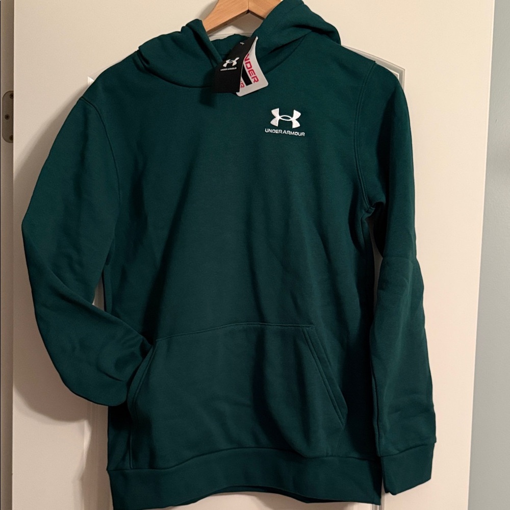 Under Armour Green Pullover Hoodie
